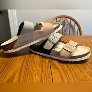 Arizona Split Nubuck Leather Mineral/Light Rose
